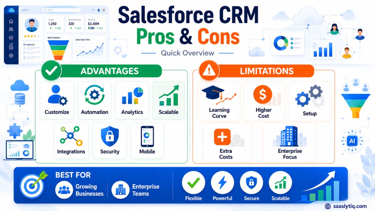 Salesforce CRM Pros and Cons