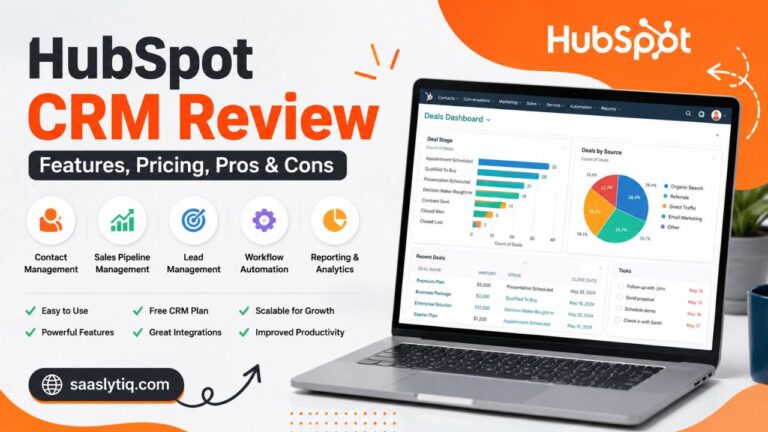 HubSpot CRM Review (2026): Features, Pricing, Pros & Cons 
