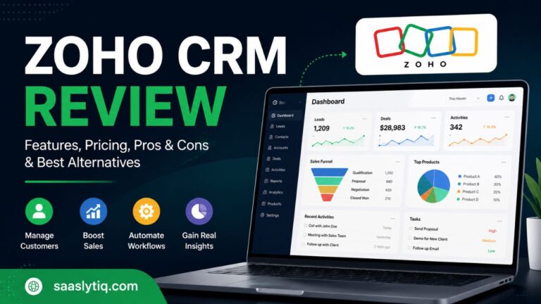 Zoho CRM Review 2026: Features, Pricing, Pros & Cons