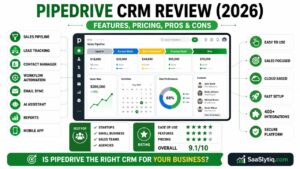 Pipedrive CRM Review
