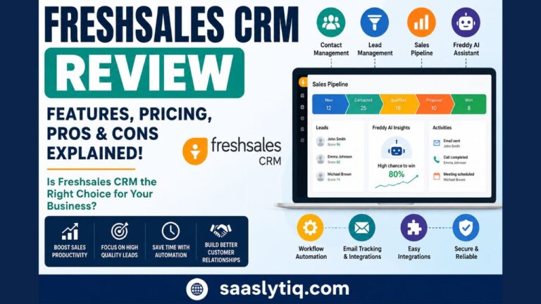 Freshsales CRM Review 2026: Features, Pricing & Pros