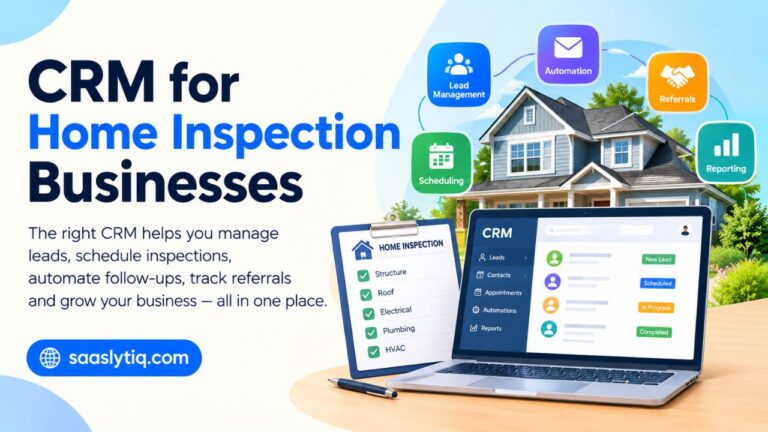 CRM for Home Inspection Businesses: Best Software in 2026
